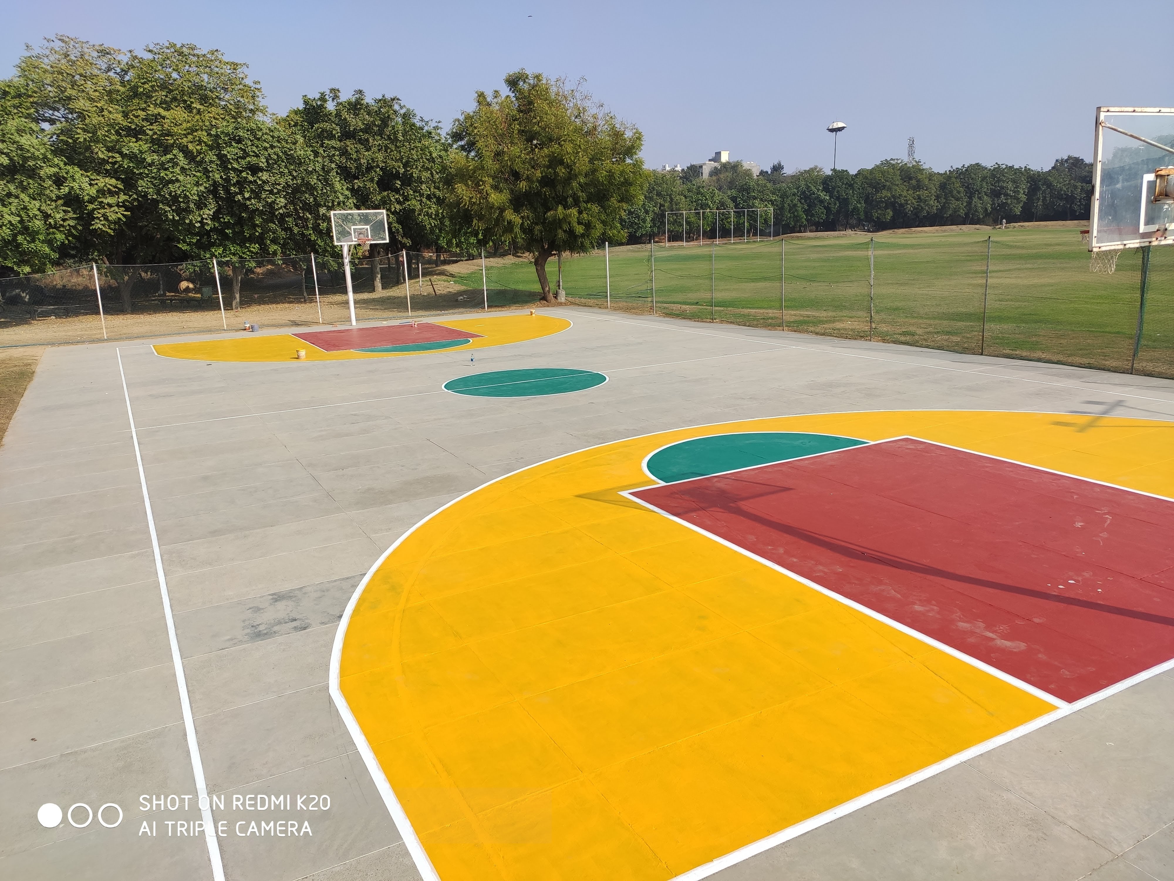 Basketball Court of the University